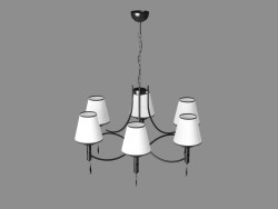 Candelabro negro Abil 22966