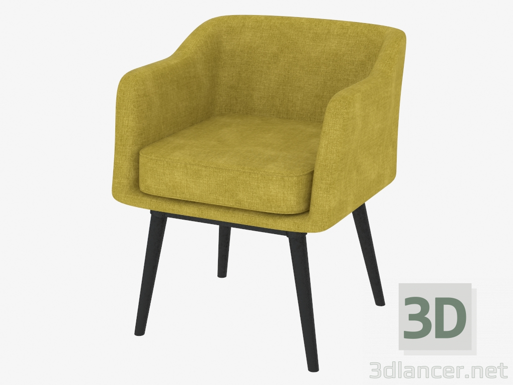 3d model Armchair Montreal 2 - preview