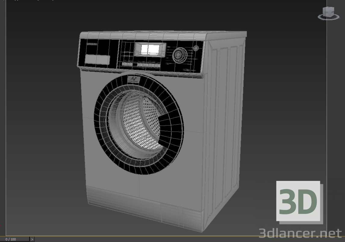 3d Samsung Washing Machine модель купить - ракурс