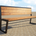 modèle 3D Bench_2 - preview