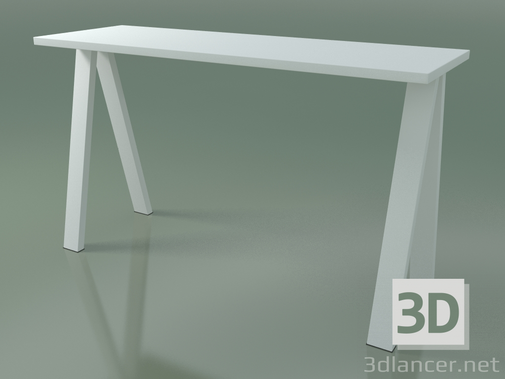 3d model Table with standard worktop 5018 (H 105 - 179 x 59 cm, F01, composition 2) - preview