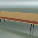 3d model Central module Eating 4602 (L 300 cm, Natural oak) - preview