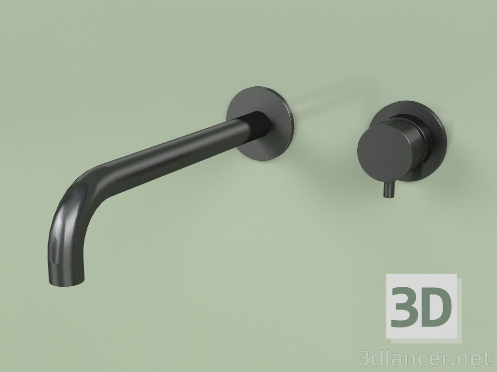 3d model Wall-mounted mixer with spout 250 mm (13 14, ON) - preview