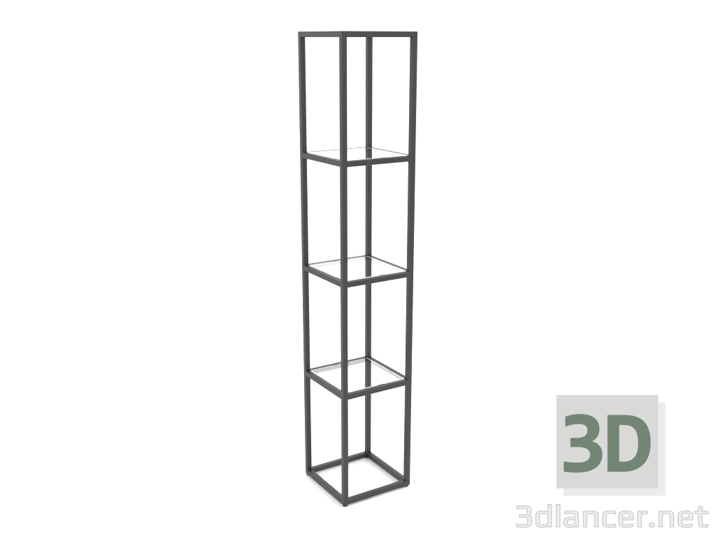 Modelo 3d Rack quadrado grande (VIDRO, 30x30x170) - preview