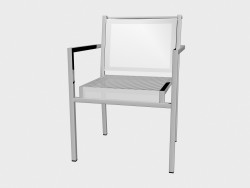 Кресло обеденное Porotex Dining Armchair Stackable 1220