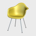 Modelo 3d Eames Poltrona de plástico DAX - preview