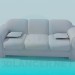 3d model Sofa - preview