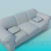 3d model Sofa - preview