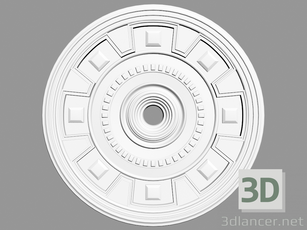 3d model Salida de techo (P56) - vista previa