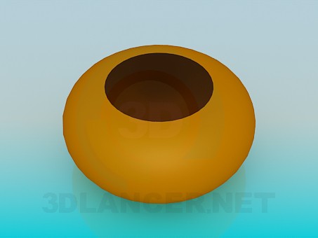 3d model Decorative vase - preview