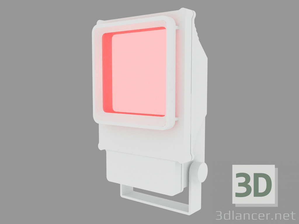 3d model Searchlight MINITECHNO RECTANGULAR FLOOD (S3750 + S3786_300W_QTDE12) - preview