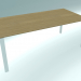 3d model Table rectangular modern APTA (P134 198X98X74) - preview