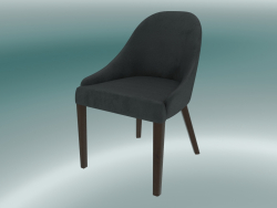 Demi chaise Edgar (gris foncé)