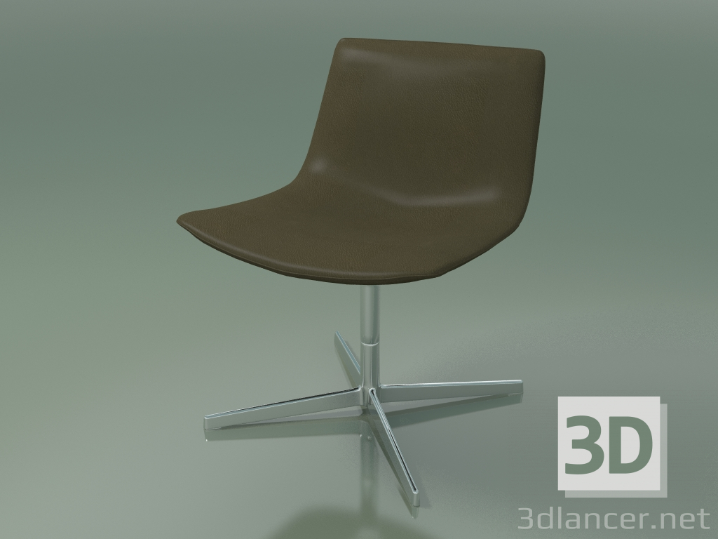 3d model Silla de conferencia 2116 (4 patas, sin reposabrazos, giratoria) - vista previa