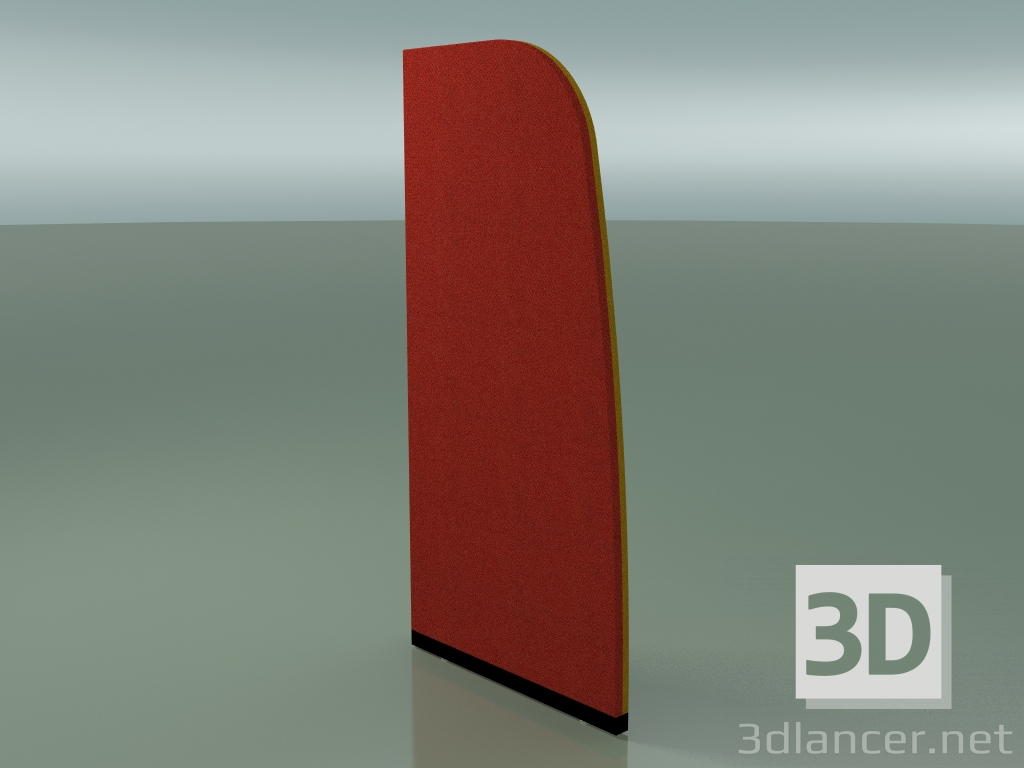 Modelo 3d Painel com perfil curvo 6401 (132,5 x 63 cm, dois tons) - preview