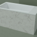 modello 3D Lavabo da appoggio (01R142102, Carrara M01, L 72, P 36, H 36 cm) - anteprima