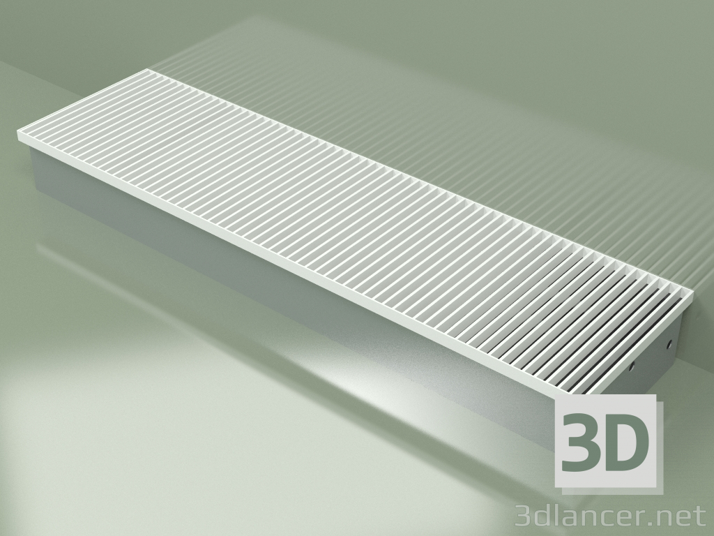 3d model Convector de conducto - Aquilo F4С (340х1250х140, RAL 9016) - vista previa