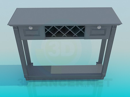 3d model Soporte de la - vista previa