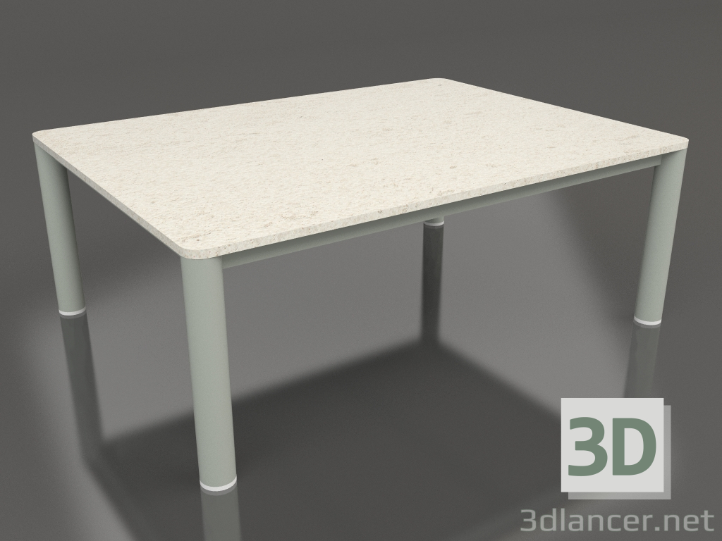 3d model Mesa de centro 70×94 (Gris cemento, DEKTON Danae) - vista previa