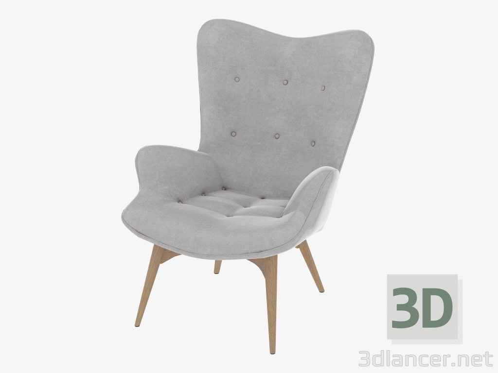 3d model Armchair Contour 2 - preview