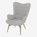 3d model Armchair Contour 2 - preview