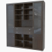 3d model Pared de muebles (465-45) - vista previa