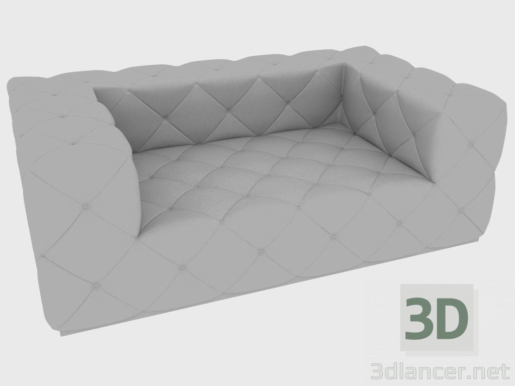 Modelo 3d Sofá deve SOFA (195x120xH65) - preview