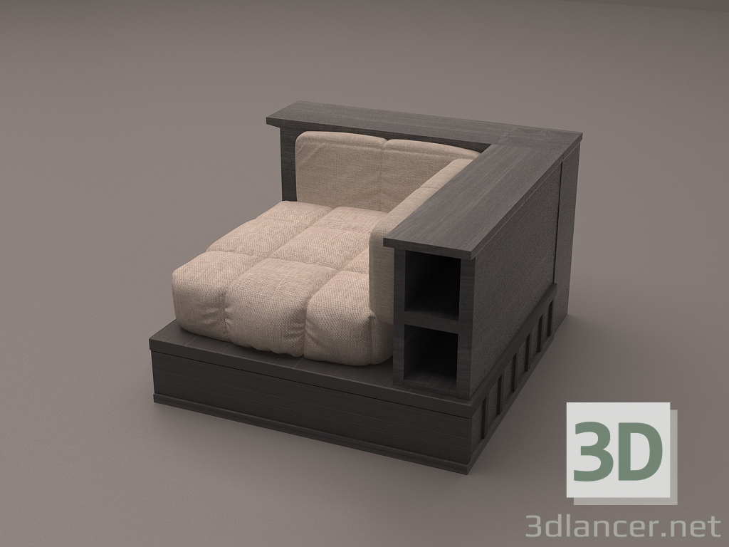 Sistema de los muebles 3D modelo Compro - render