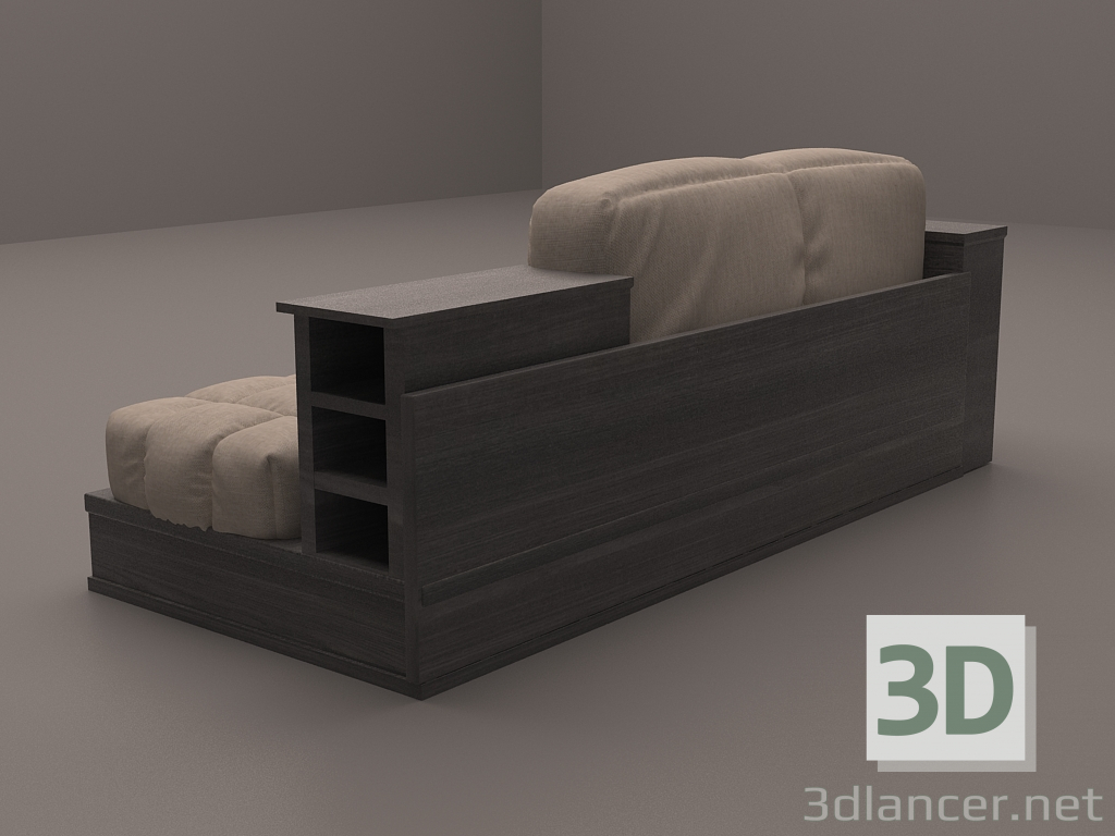 Sistema de los muebles 3D modelo Compro - render