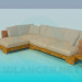 3d model Corner sofa - preview