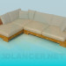 3D Modell Ecksofa - Vorschau