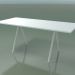 3d model Rectangular table 5410 (H 74 - 79x179 cm, laminate Fenix F01, V12) - preview