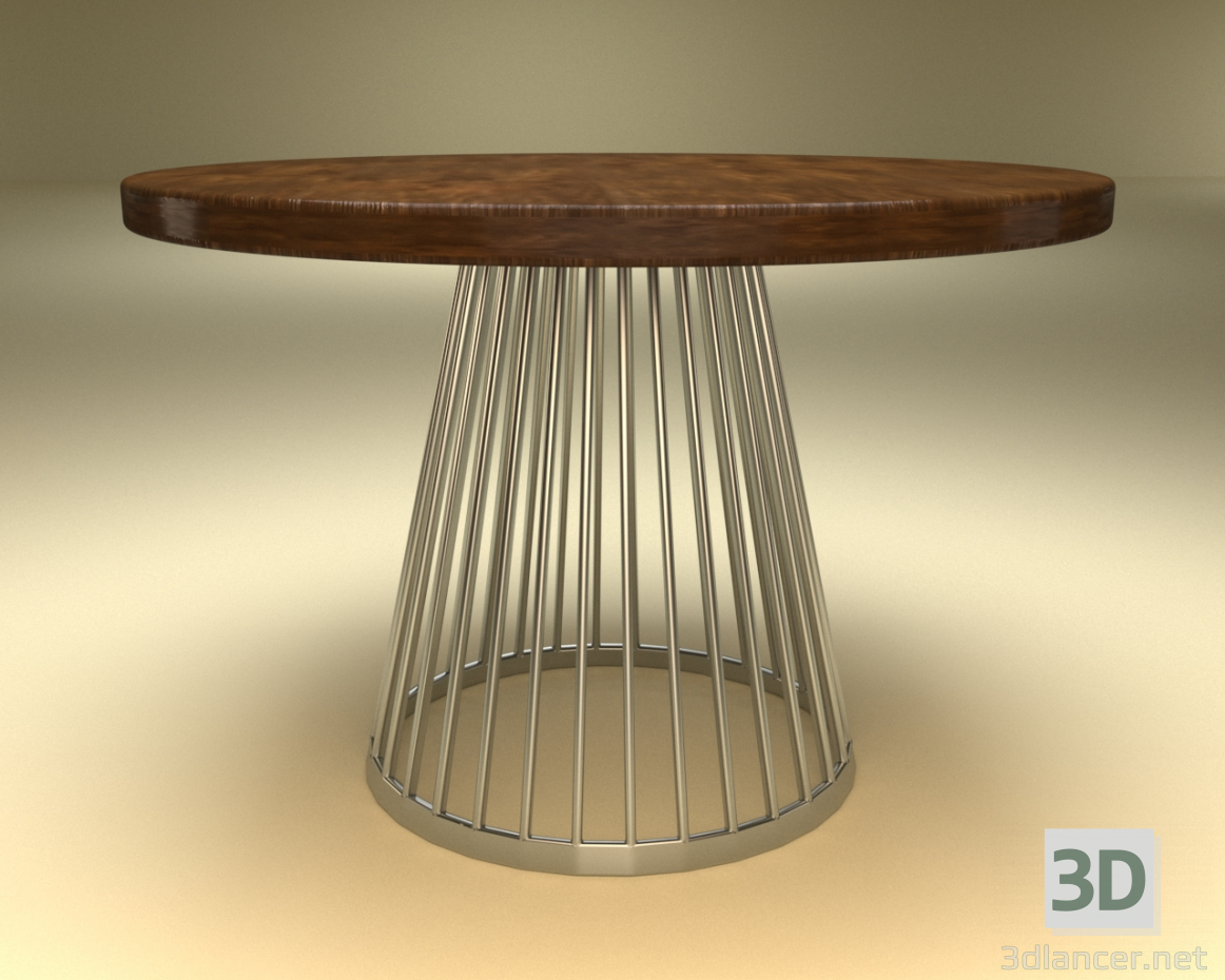 3d model Dining table - preview