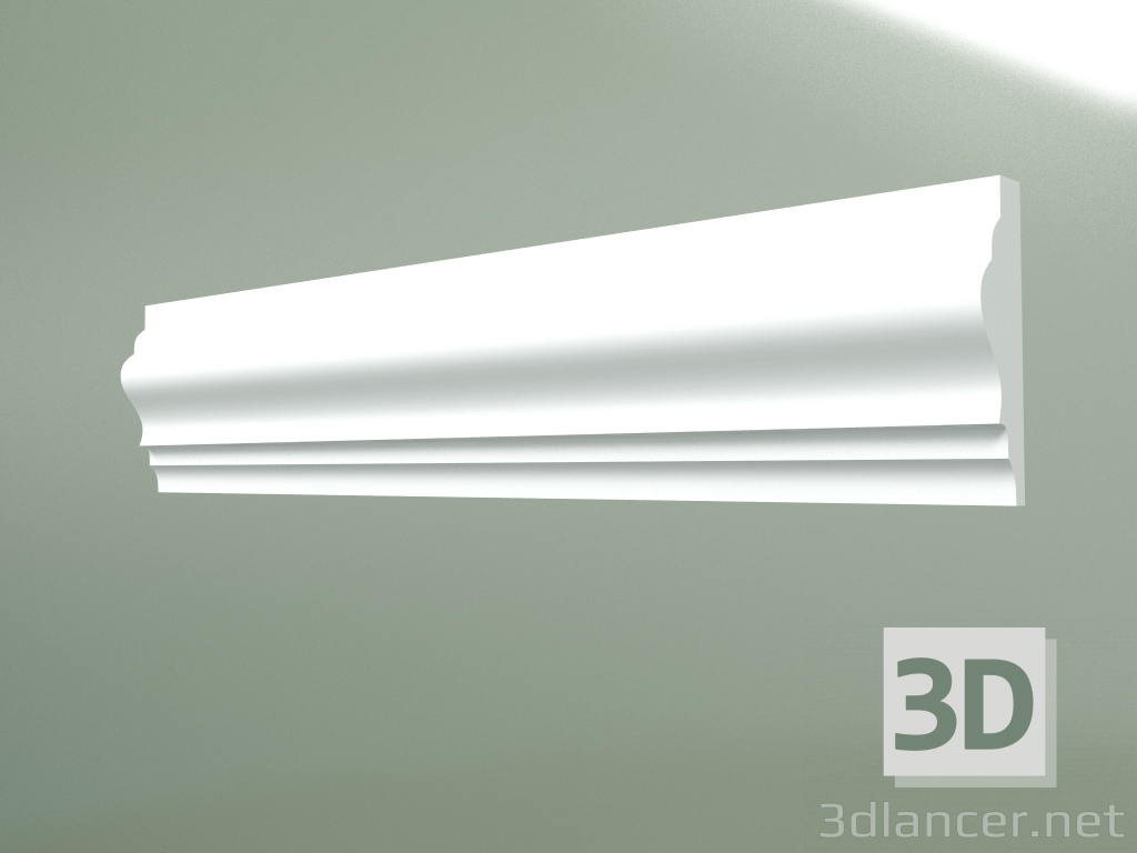 3d model Gypsum molding MT203 - preview