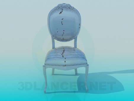 3D Modell Stuhl - Vorschau