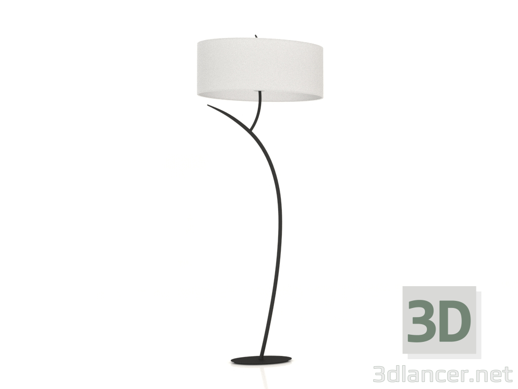 3D Modell Stehlampe (1159) - Vorschau