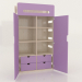 3D Modell Offener Kleiderschrank MOVE WF (WLMWF1) - Vorschau