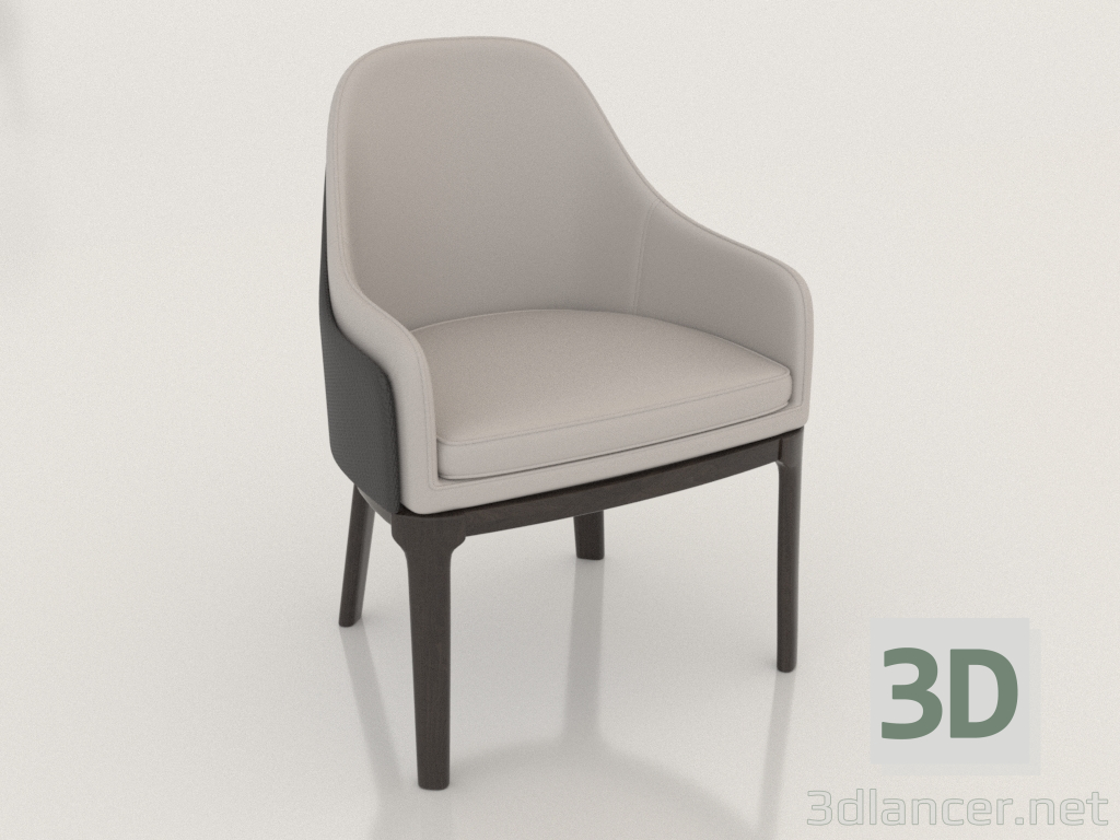 3d model Silla de oficina - vista previa