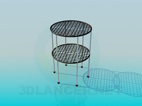 3d model Soporte para las plantas de interior - vista previa