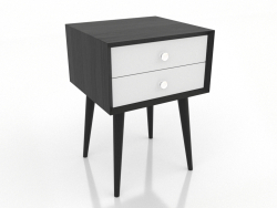 Nachttisch (schwarz RAL 9005)