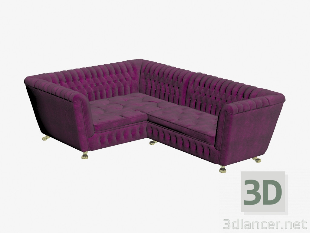 3D Modell Ecksofa modular Uli F208 - Vorschau