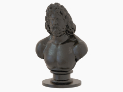 Busto de bronce Zeus