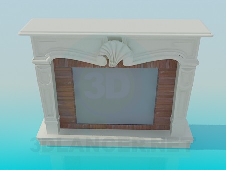 Modelo 3d Lareira - preview