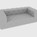 3D Modell Sofa MUSS SOFA (225x120xH65) - Vorschau