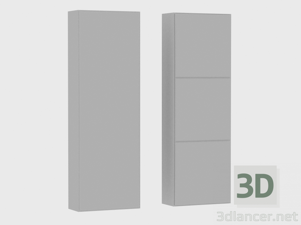 3d model Elements of the modular system IANUS MIDDLE WITH BACK (E268) - preview