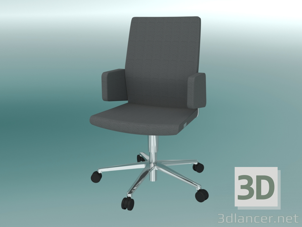 modello 3D Sedia girevole (20Z FO) - anteprima