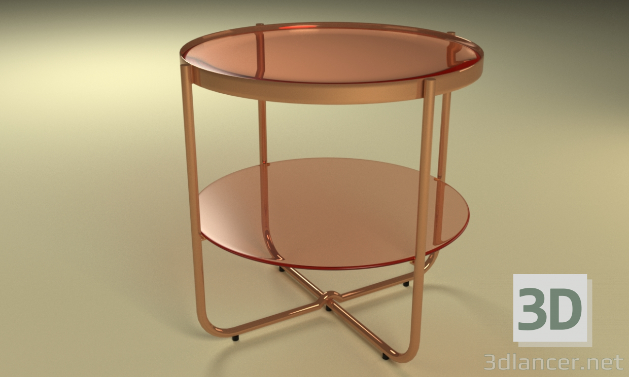 modèle 3D Table basse - preview