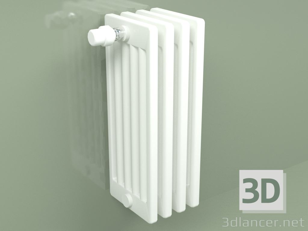 Modelo 3d Radiador Delta Laserline (DL6, H 550 mm, RAL - 9016) - preview