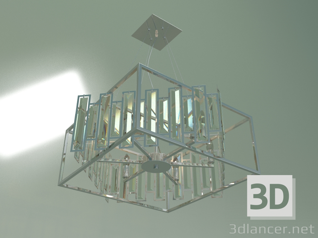 modello 3D Lampadario a sospensione Cella 312-6 Strotskis - anteprima