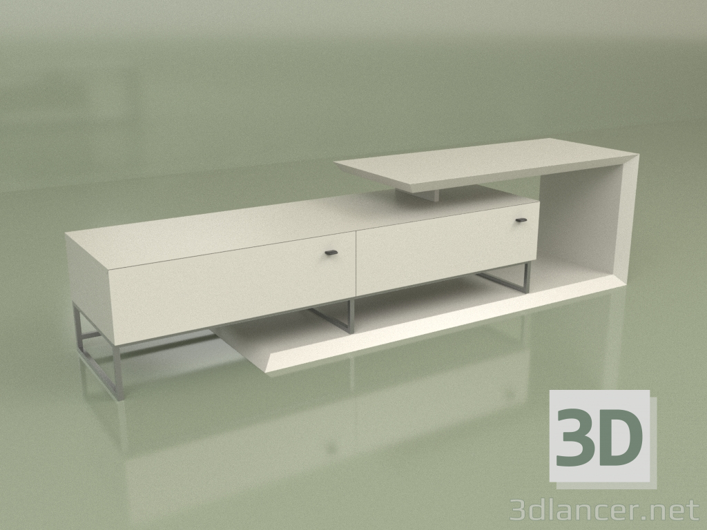 3D modeli Stand TV Lf 210 (Kül) - önizleme